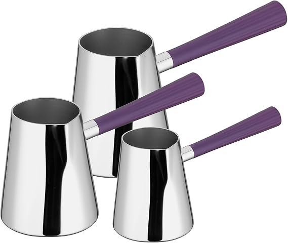 Aryıldız Roma Purple Cezve Takım