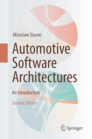 Automotive Software Architectures: An Introduction