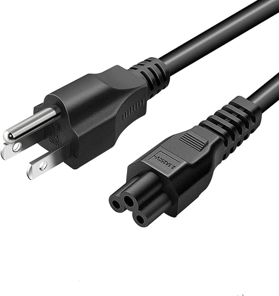6ft Mickey Mouse Power Cord - Ideal for LG TV & Computer - 10A/1250W, 125V 120v/110v Load