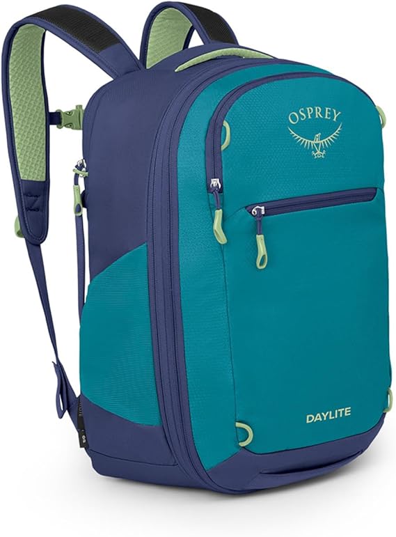 Osprey Daylite Unisex Travel Pack, 26L, Blue Spikemoss/Alkaline, O/S