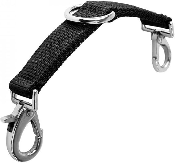 Horze Lunging Strap for Horse Lunge Line - Black - Horse