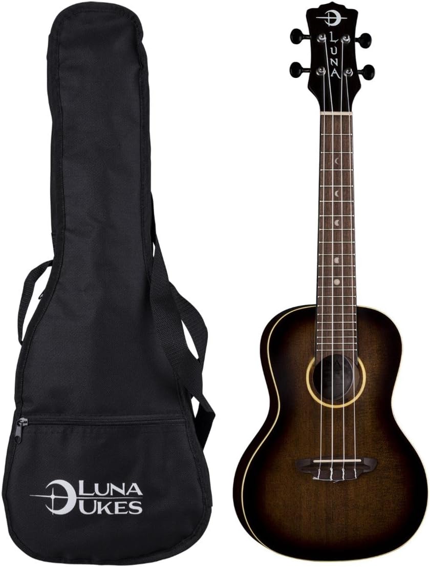 Luna Guitars, 4-String Ukulele UKE Art V C