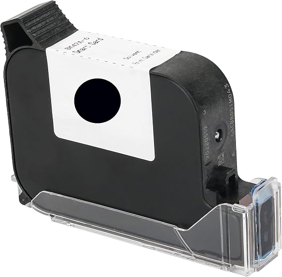 Original Black Ink Cartridge MP10, Fast Drying Solvent Ink, 42ml for MP10 Mini Handheld Inkjet Printer