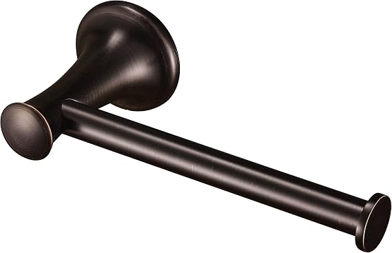 Bronze Toilet Paper Holder, Bathroom Toilet Tissue Holder Antique, Bath Oil Rubbed Toilet Paper Roll Holder Farmhouse Rustic Wall Mounted ORB