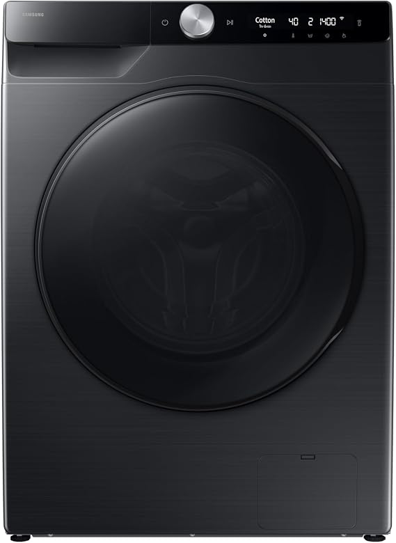 Samsung Series 6 Washer Dryer, AI Energy, Wi-Fi enabled, 9/6kg 1400rpm, Black, WD90DG6B85BBU1 [Energy Class D]