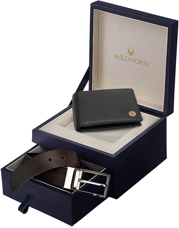 WildHorn Men's Two Fold Wallet