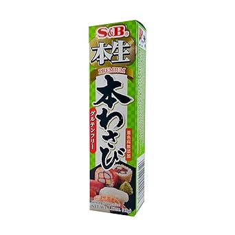 S&B Premium Wasabi Paste in Tube, 1.52 Ounce