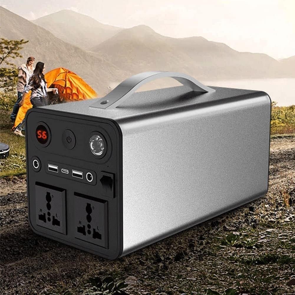 Portable Power Station, 300W90000mAh Solar Electronic Generator Outdoor Backup Lithium Battery, Camping Power Pack, For Outdoor, Camping, Traveling, And Emergencies