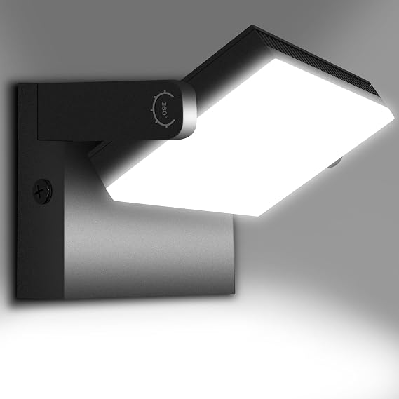 ledmo 150W Outdoor LED Flood Light Switch Control Full 360 Rotation Exterior Wall Pack Lights 21000lm 5000k Modern Security Commercial Wall Mount Fixture for House Shop Barn Warehouse Building