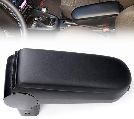 Car Center Console Leather Armrest Box for VW Jetta Bora Golf MK4 1998-2004 & Passat B5 1998-2004