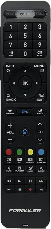Formuler Long Remote | IR Smart Learning Control (Updated Version 02F9) Compatible with All The Formuler Devices