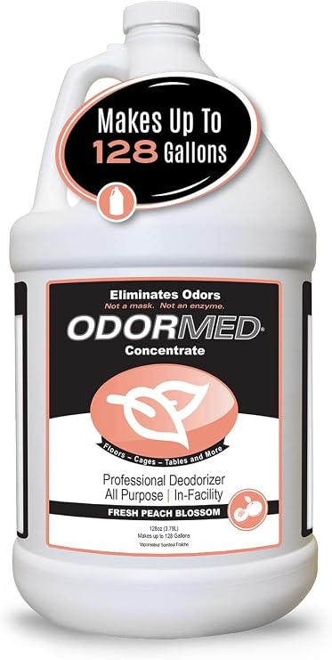Odorcide Odormed Concentrate, Peach Blossom Fragrance, 1 Gal