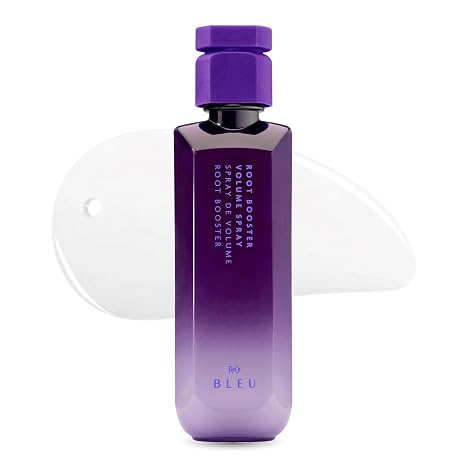 R+Co BLEU Root Booster Volume Spray, Volumizing Thickening, Fine Thin Hair | Color-safe weightless lift for limp flat crowns and thinning parts. Biotin + ginger. No crunch or film. Vegan, 6.8 Oz.