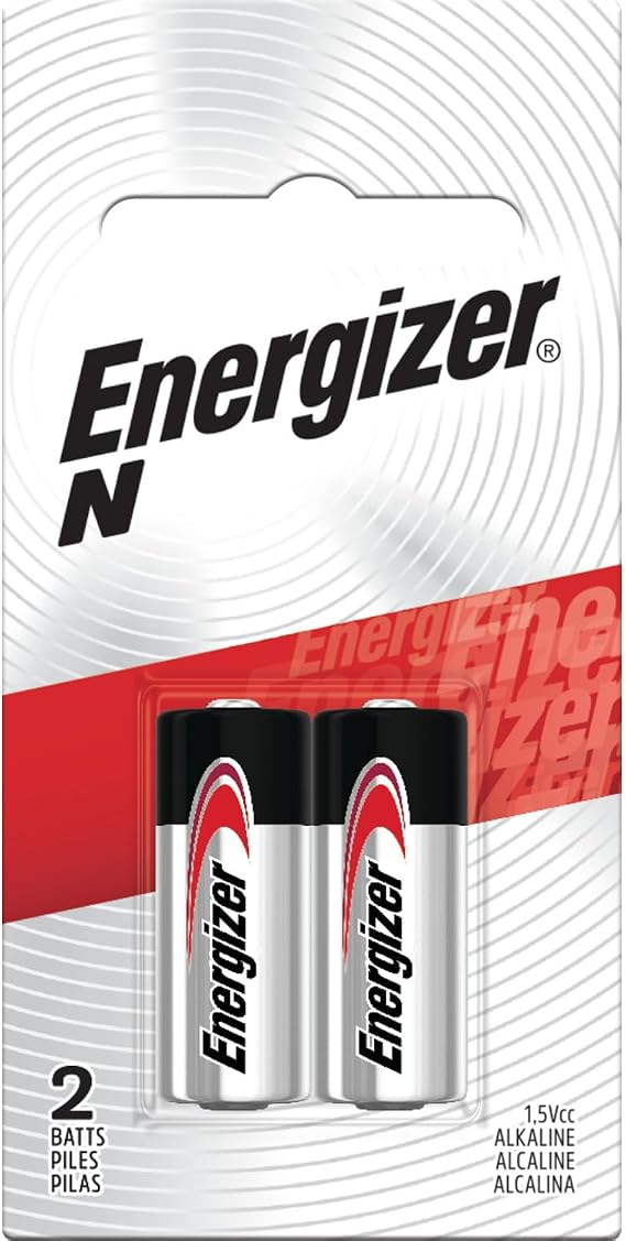Energizer N Batteries, 2 Pack