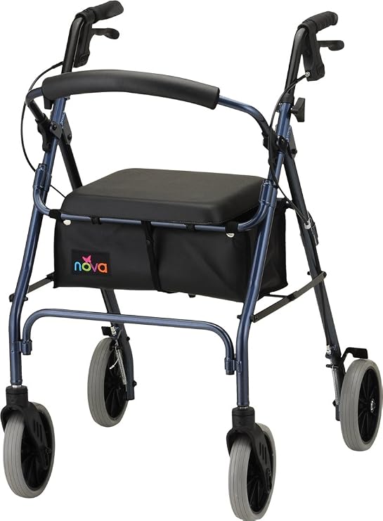 Zoom Rolling Walker Color: Red