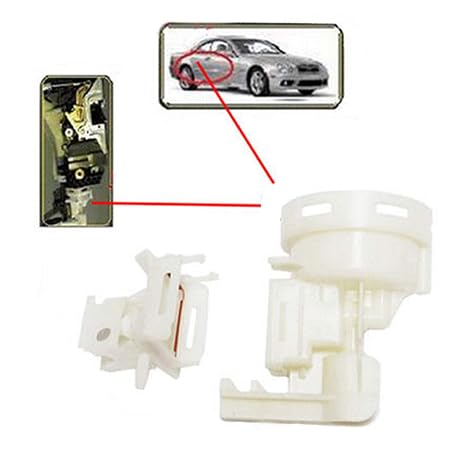 Compatible with Mercedes-Benz S500 Base W220 Rear Left Door Lock Vacuum Actuator Repair Kit