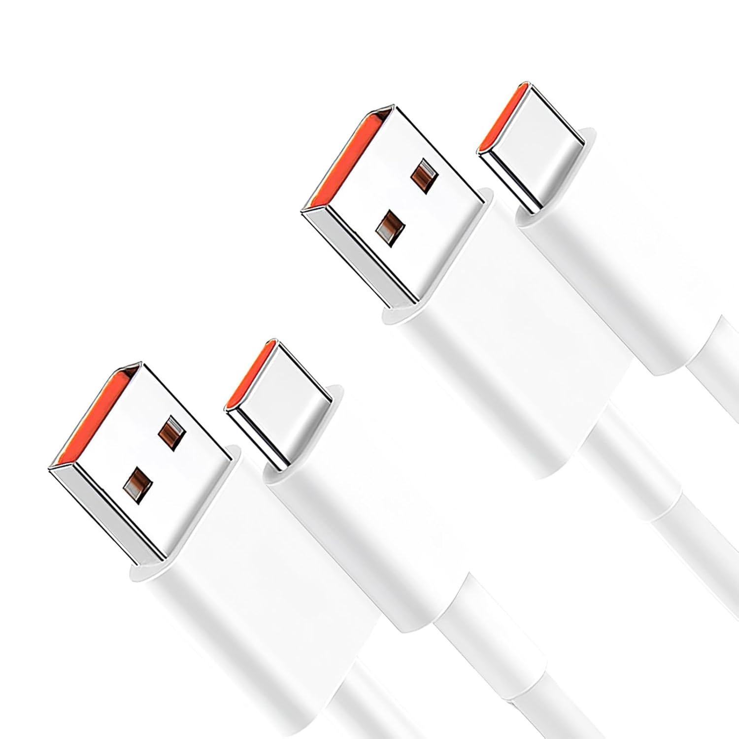 2PCS 120W Turbo Charging USB Type C Charger Cable 2m, for Xiaomi 14 13 Lite1313 Pro12T12 12X11T Mi 10 10T, Redmi Note 11 Pro 5G11109 ProS, Poco F4X4X5F3M5SM4-6A &amp; 480Mbps