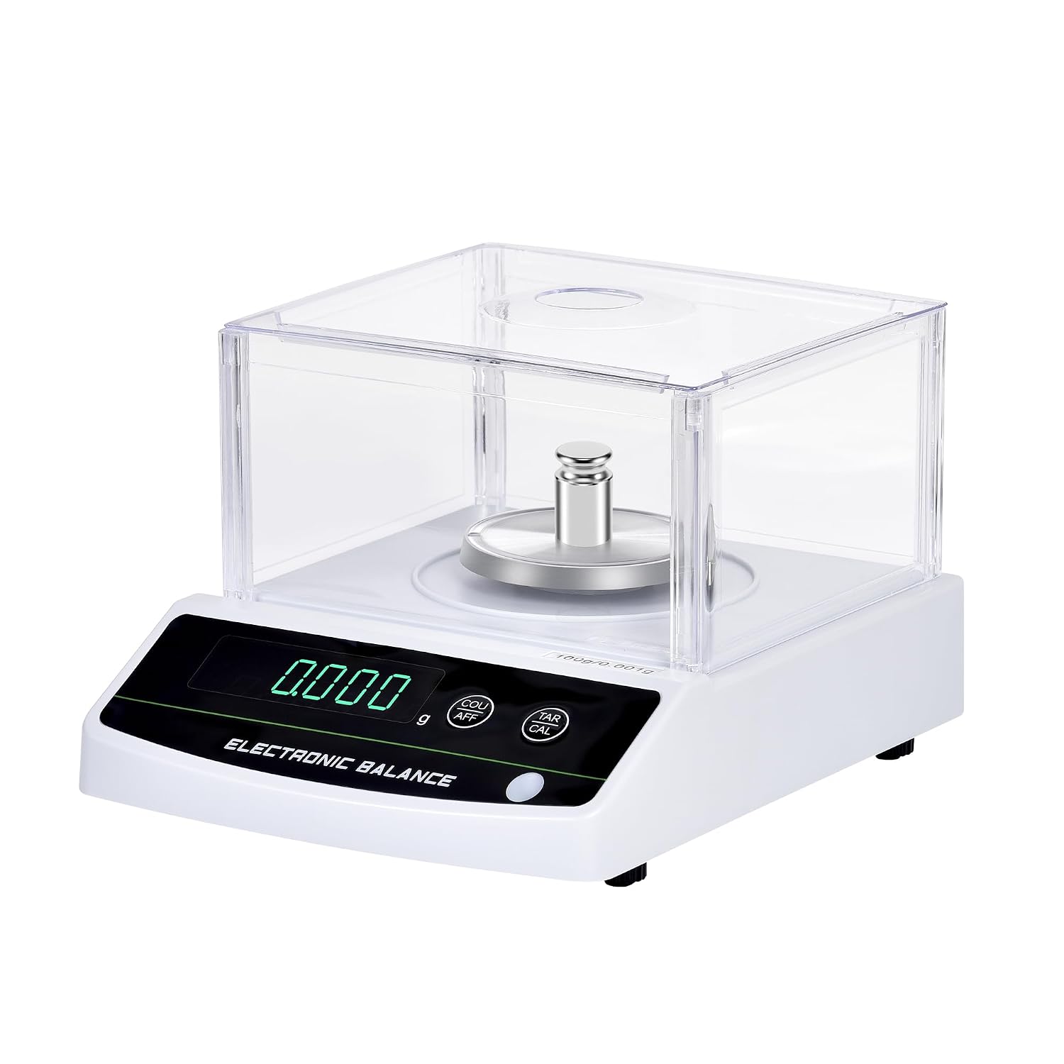 LICHEN Lab Scale 100g x 0.01g High Precision Analytical Balance, Windshield & LED Display - TareCounting Function for Jewelry, Pharmacy, School Science Experiments