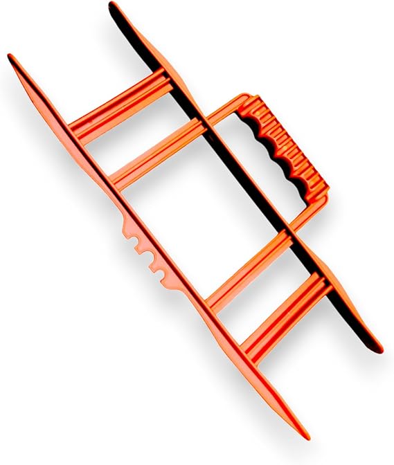 One-Work Electrical Cable Winder and Collector – Orange Apparatus for Thick Cables