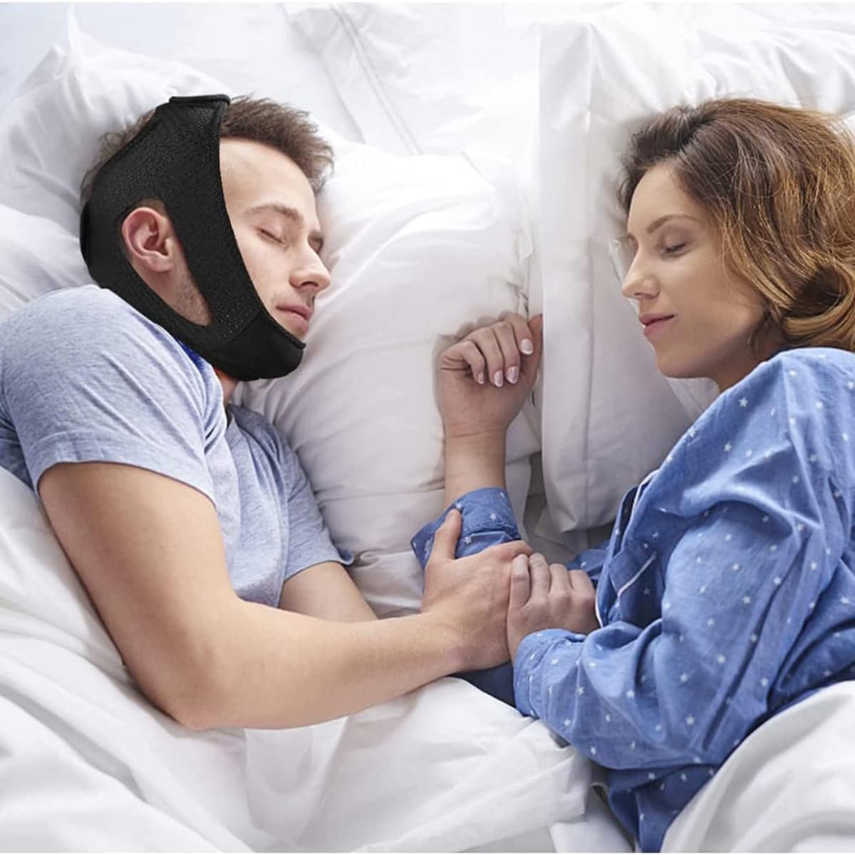 Ankanorm Anti-Snoring and Dry Mouth Tape Mask Jaw Supported Snoring Tape Apparatus