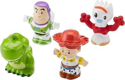 Toy Story 4 Fisher-Price Little People Disney Buzz Lightyear & Friends 4-Pack