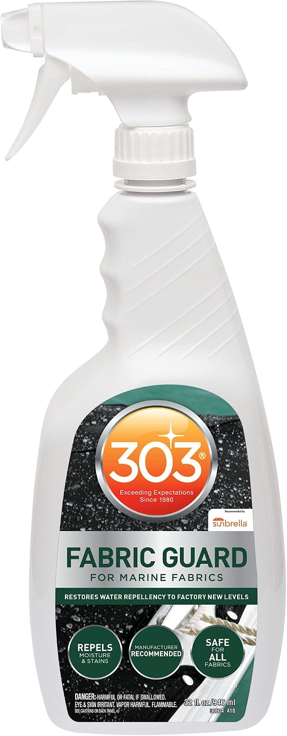 303 Marine Fabric Guard for Boat Covers & Canvas, 32 oz
