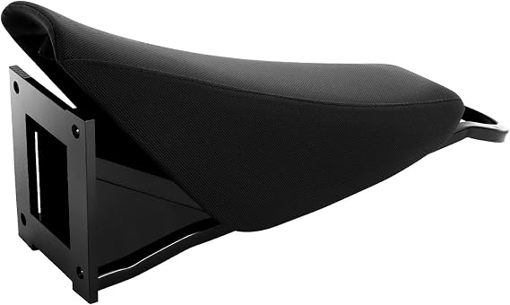 Motorcycle Saddle Seat, High Stability Electric Bike Seat, Stealth Bomber Frame Seat Motorcycle Seat, PU Soft Resilient Saddle Design for Electric Mountain Bike, Motorcycles
