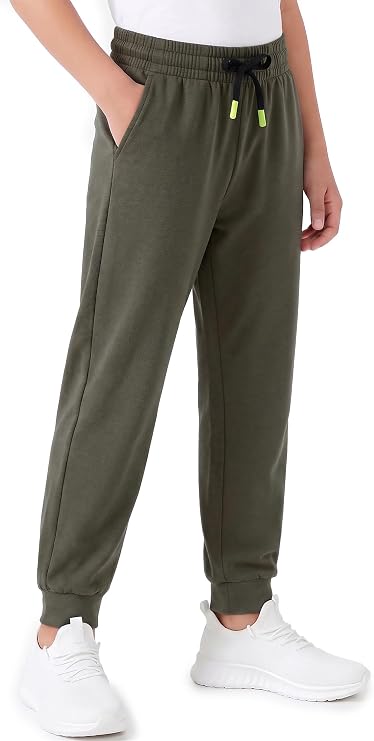 PATPAT Boys Athletic Pants Joggers Quick Dry Lightweight 5-14 Years