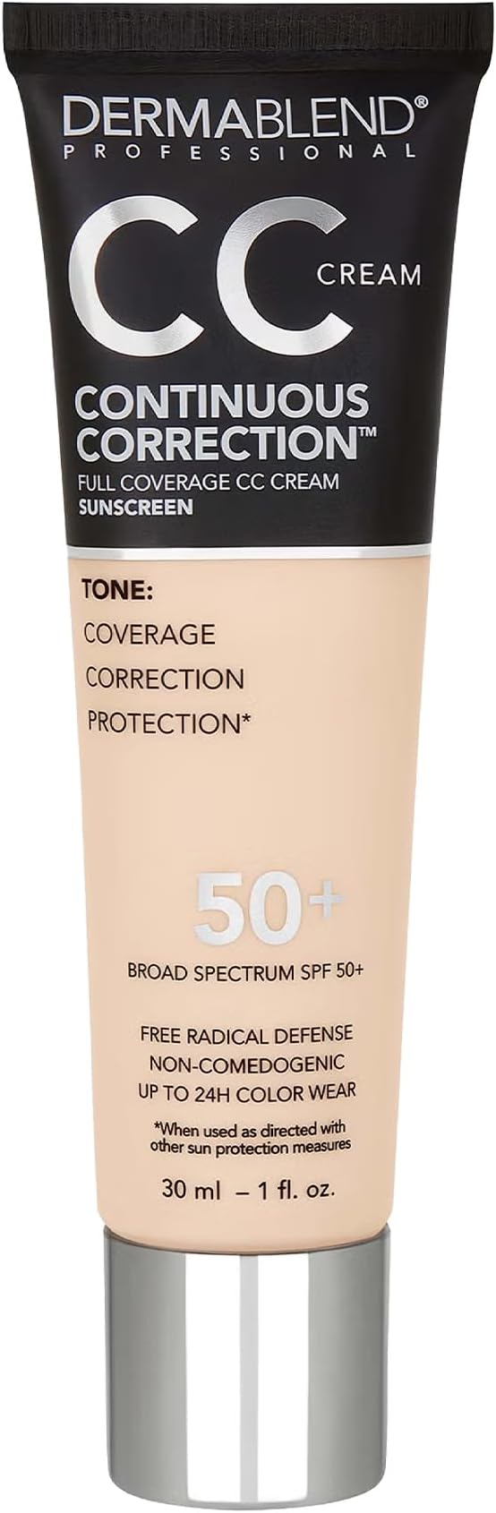Dermablend Continuous Correction CC Cream SPF 50, 10N Fair