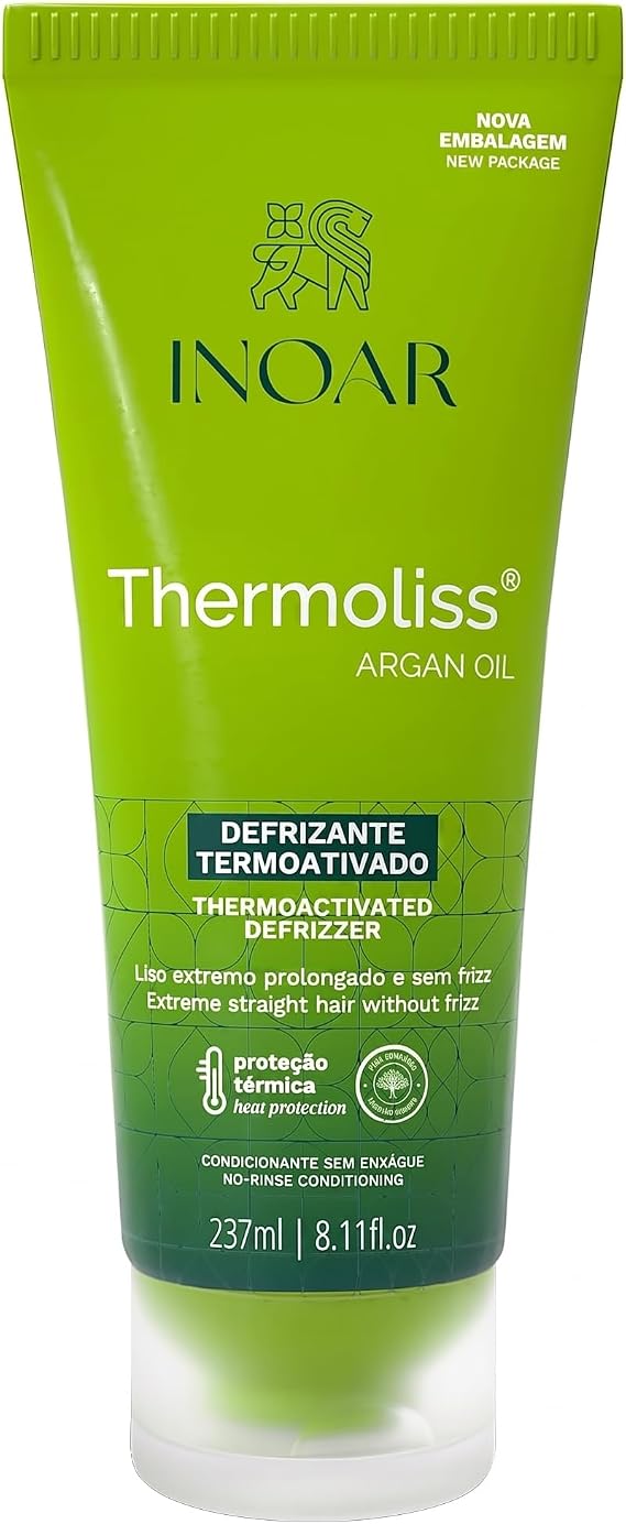 Inoar Thermoliss Keratin Straightening Conditioner for All Hair Types – 240 Grams