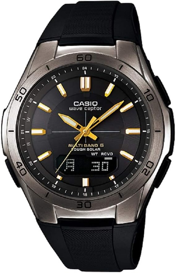 Casio Wave Ceptor (wva-m640b-1a2jf) 6 Multi Bands Solar Men's Watch Japanese Model 2014 July Released