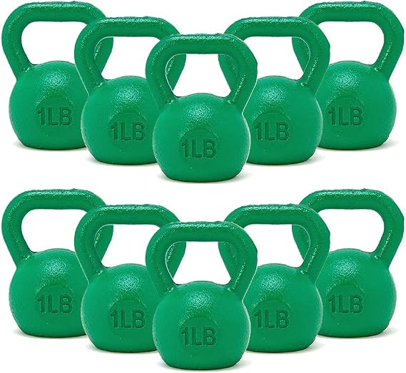 FringeSport 1lb Mini Kettlebell/Paper Weight, Small Gift Idea, Stocking Stuffer for Fitness Enthusiast or Athletes