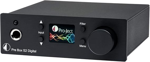 Pro-Ject Audiophile Home Audio/Video Product Black (Box - Pre Box S2 Dgt Black)