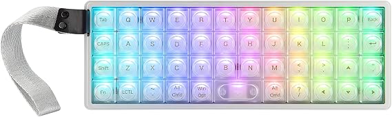 EPOMAKER Luma40 Low Profile Mechanical Keyboard with QMK/VIA & CNC Metal