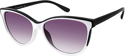 TAHARI Womens Th777 Uv400 Protective Cat Eye Sunglasses. Elegant Gifts for Her, 55 Mm