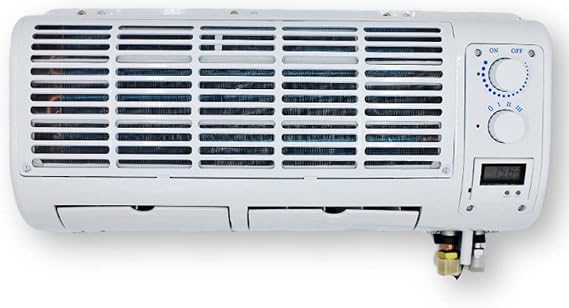 Portable Auto Car Evaporative Air Conditioner Caravan Truck Cooler fan Conditioner Conditioner Mini Small Portable Humidifier BUS Liquid Crystal Display Manual Setting LCD,12v [Energy Class A]