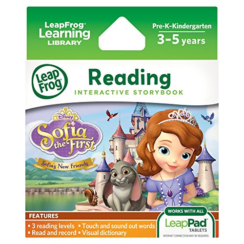 LeapFrog Disney Sofia The First Sofias New Friends Interactive Storybook for LeapPad Tablets