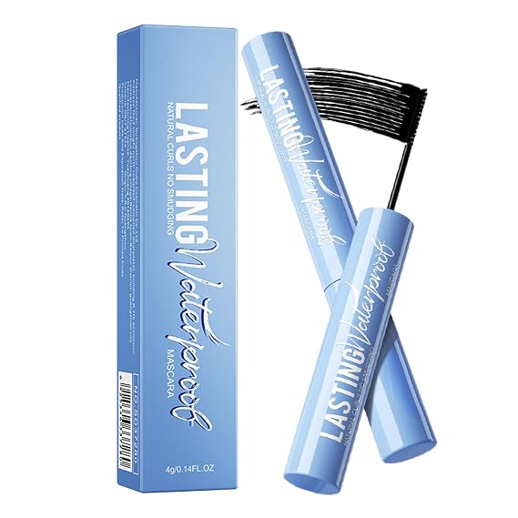 Mascara Black Waterproof Smudge-proof Eyelash Beauty Products | Lengthening Volume Mascara Black Lash for Girls Party Birthday Halloween Holiday Dating Wedding Shopping Travel Outdoor Work