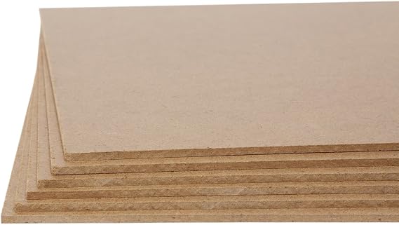 Jack Richeson Medium Density Untempered Hardboard(6 pack) , 11x14