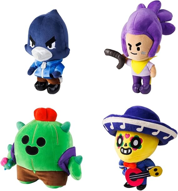 pmi brawl stars plush buddy 20 cm (s1) (random) (brw7014)