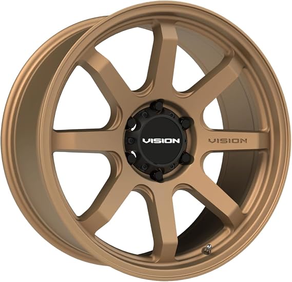Vision 351 Flow 18x9 6x5.5" +18mm Bronze Wheel Rim 18" Inch 351-8983BZ18