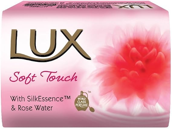 Lux Soap Soft Touch, 100 gm, Pack of 4