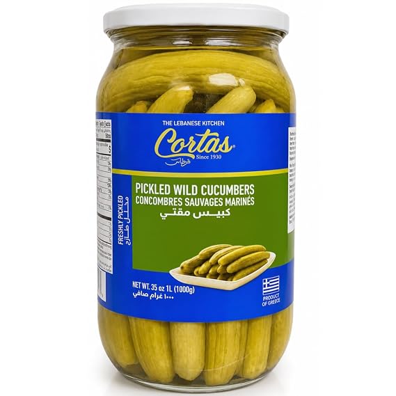 Cortas - Mikti, Wild Cucumber Pickles, 35 oz