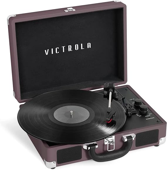 Victrola Journey - Bluetooth Suitcase Record Player - Magenta