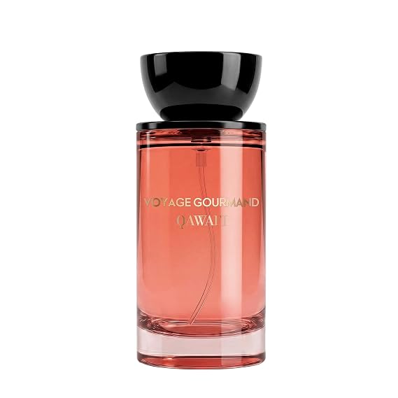 Voyage Gourmand Eau de Parfum for Women 1.7 oz / 50ml, Luxury Chocolate Vanilla Gourmand Perfume with Cocoa, Caramel Sweetness & Warm Amber Notes, Long Lasting Feminine Fragrance