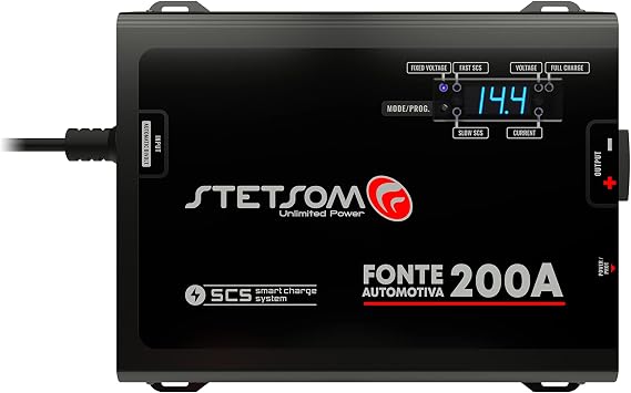 Stetsom Infinite Black 200A High Voltage Power Battery Supply Charger