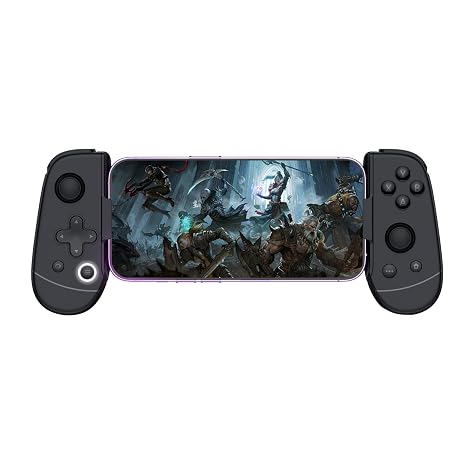 leadjoy M1B Mobile Game Controller for iPhone (Lightning) - Play Xbox, GeForceNOW, Genshin Impact, Diablo Immortal, Call of Duty, Apex- Passthrough Charging- Ultra Low Latency