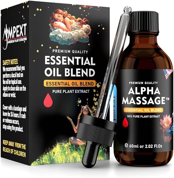 Alpha Massage Essential Oil Blend, Select Grade, 60ml