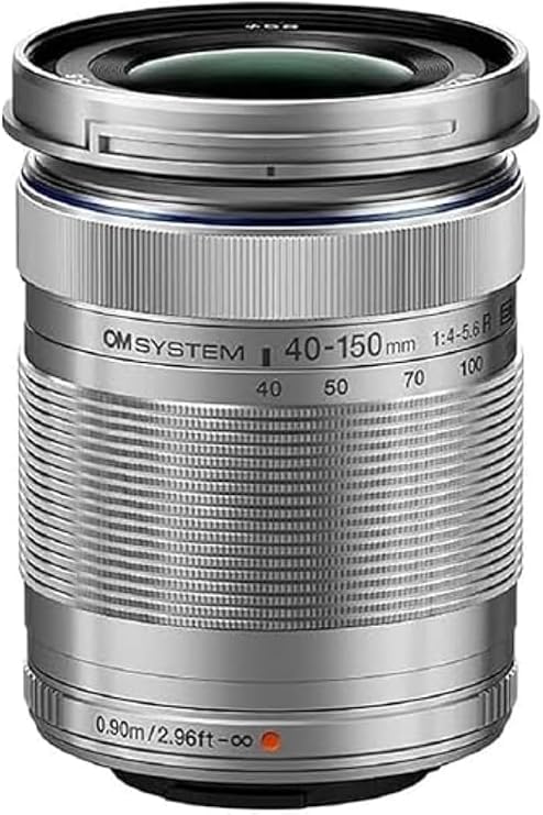 Om SYSTEM M.Zuiko Digital ED 40-150mm F4-5.6 R Lens (Silver)