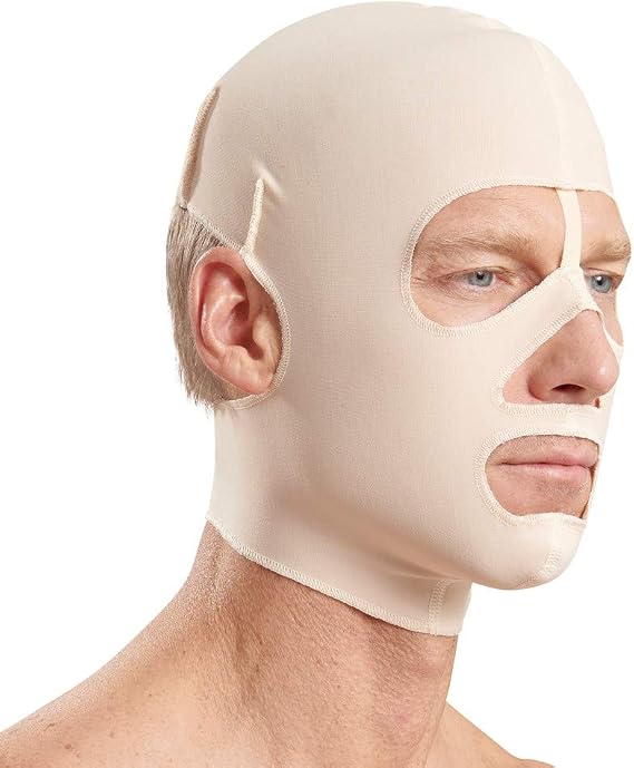 MARENA FM500 Recovery Full Face Post Surgical Compression Mask Post-Op Support
